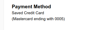 Additional details about the selected vault method in the sidebar