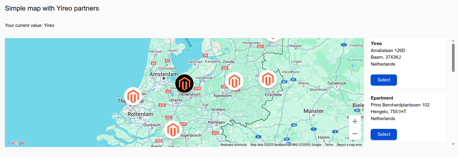 Example map of the YireoTraining_ExampleLokiMapComponents module